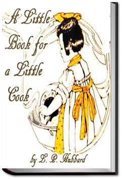 A Little Book for A Little Cook | L. P. Hubbard